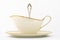 White porcelain sauce boat