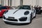 White Porsche car at Motorclassica