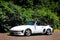 White Porsche Convertible