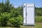 White Portable Washroom