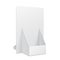 White POS POI Cardboard Blank Empty Show Box Holder For Advertising Fliers, Leaflets