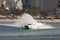 White Powerboat in Abu Dhabi