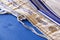 White Prayer Shawl - Tallit, jewish religious symbol.