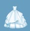 White princess dress