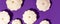 White pumpkin pattern - seasonal vegatables on bright classic traditional violet purple background, hard shadow, trendy stylish