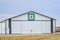 White Quilt Barn in Walworth County, Wisconsin