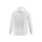a White Raglan Hoodie image isolated on a white background