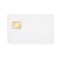 White realistic bank card blank. Vector Mock up for your de