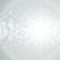 White realistic star snow explosion galaxy sunburst bright illuminated glare background vector