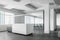 White reception and office meeting room