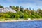 White Rock Beach on Semiahmoo Bay in BC, Canada