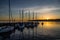 White Rock Marina Sunset