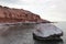 White rock and red rocks at Puerto Los Gatos