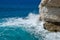 White rocks and grottoes at Rosh Hanikra