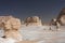 White rocks in Libyan desert