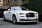 White Rolls Royce Luxury Car