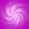 A white rotating galaxy on a purple background. Purple abstraction with a pattern in the center.