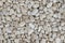 White Rounded rocks stones Texture abstract background