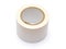 White rubber insulating tape isolated