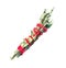 White Sage Smudge Stick with Red Ribbon Watercolor