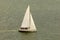 White Sail Boat