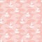 White sailboats pink ocean seamless vector pattern