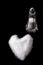 White Salt Heart