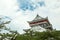 White Samurai castle of Japan in Summer season