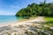 White sand beach at Khang Khao Island Bat island, Ranong Province, Thailand