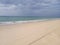 White sand and beach in southern area, thailand