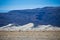 The white sand Dunes of Eureka Valley