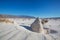 White sand dunes in Mexico