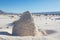 White sand dunes in Mexico