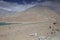 White Sands Lake, the Karakoram Highway, ChinaÃ¢â‚¬â„¢s Xinjiang region.