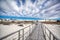 White Sands National Monument Board Walk into the Desert