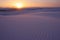 White Sands Sunset