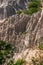 White sandstone mountains, erosion landscape, near Cape Gerakas, Zakynthos