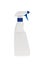 White sanitary hygiene bottle, isolated on white. Window cleaner bottle spray