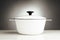 White saucepan, kitchen pot