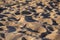 White sea sand with lots of small dunes