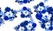 White Seamless Exotic. Blue Pattern Textile. Gray Tropical Plant. Indigo Floral Leaf. Navy Flora Leaves.