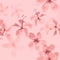 White Seamless Nature. Coral Pattern Texture. Gray Tropical Design. Pink Spring Art. Flower Vintage. Floral Texture. Flora Exotic