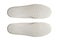 White shoe insoles of trekking boot