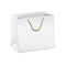 White shopping paper bag