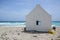 A white slave house on the Caribbean Island Bonaire