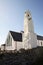 White small church in Inisheer, Aran Island, Ireland