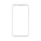 White smartphone with empty touch screen, new model mobile - vector