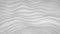 White smooth horizontal lines 3D render