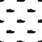 White sneakers unisex lace up. Shoes for sports and daily life.Different shoes single icon in black pattern vector