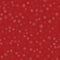 White snowflakes seamless pattern on red.